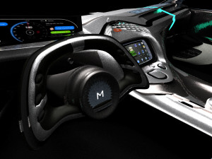 Dashboard concept 2 3D Model