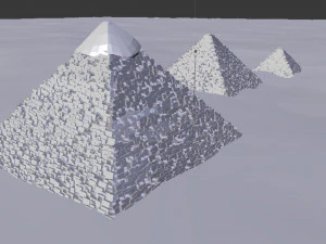 Pyramids of Egypt 3D Model