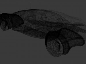 Glass car x Modelo 3D