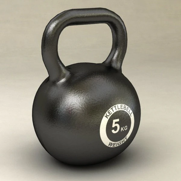 kettlebell Modèle 3D .c4d .max .obj .3ds .fbx .stl .blend 