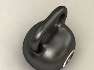 kettlebell 3D-Modell