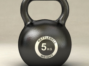 kettlebell 3D-Modell