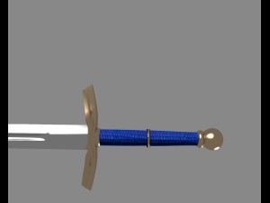 antique sword 3D Модель