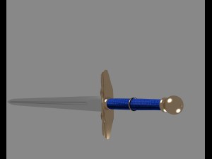 antique sword 3D Модель