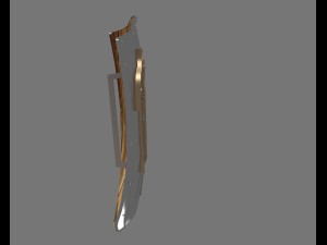 dragons brotherhood shield 3D Model