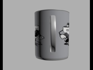 ctrl alt del cup 3Dプリントモデル