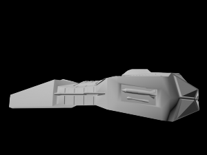 spaceship 3D Модель