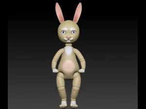 ball jointed bunny 3D Print Model
