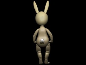 ball jointed bunny 3D Print Model