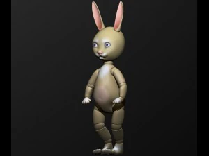 ball jointed bunny 3D Print Model