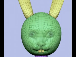 ball jointed bunny 3Dプリントモデル