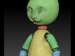 ball jointed bunny 3Dプリントモデル
