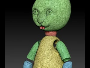 ball jointed bunny 3D Print Model