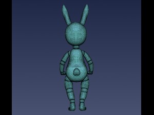 ball jointed bunny 3Dプリントモデル