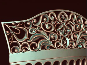 hair comb 3D Print Model