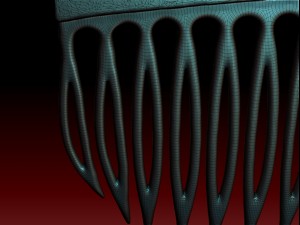 hair comb 3D Print Model