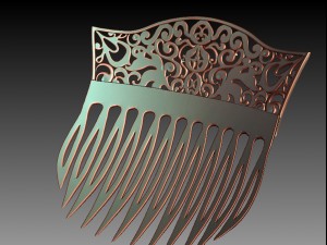 hair comb 3D Print Model