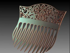hair comb 3D Print Model