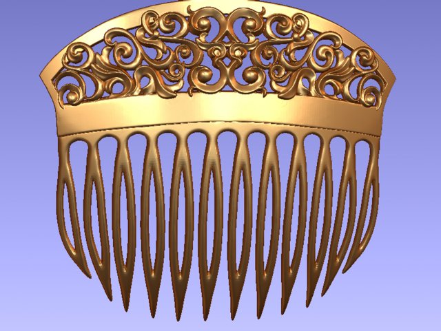 comb female hair Modelo de impresión 3D .c4d .max .obj .3ds .fbx .stl .blend 