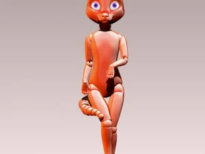 ball jointed fox 3D Print Model