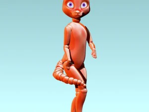 ball jointed fox 3D Print Model