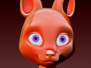 ball jointed fox 3D Baskı Modeli