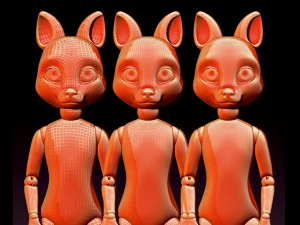 ball jointed fox 3D Print Model