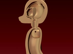 ball jointed fox 3D Baskı Modeli