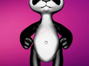 panda 3D प्रिंट मॉडल