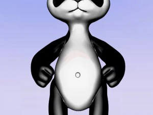 panda 3D Print Model