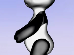 panda 3D Print Model