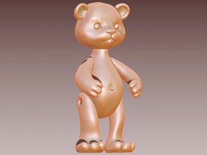 teddy bear 3D प्रिंट मॉडल