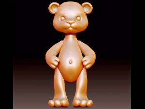 teddy bear 3D Print Model