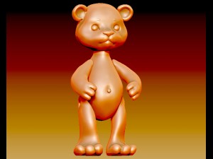 teddy bear 3D प्रिंट मॉडल
