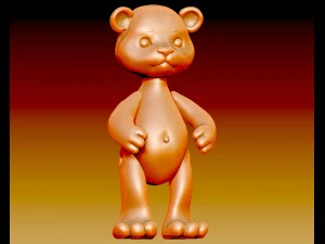 teddy bear 3D Print Model