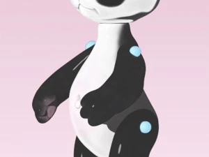 small panda 3D Print Model