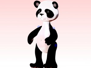 small panda Modello di stampa 3D