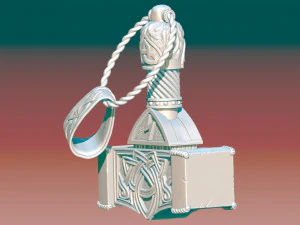 mjllnirthors hammer 3D Print Model