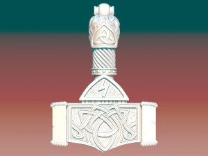 mjllnirthors hammer 3D Print Model