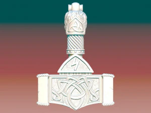 mjllnirthors hammer 3D Print Model