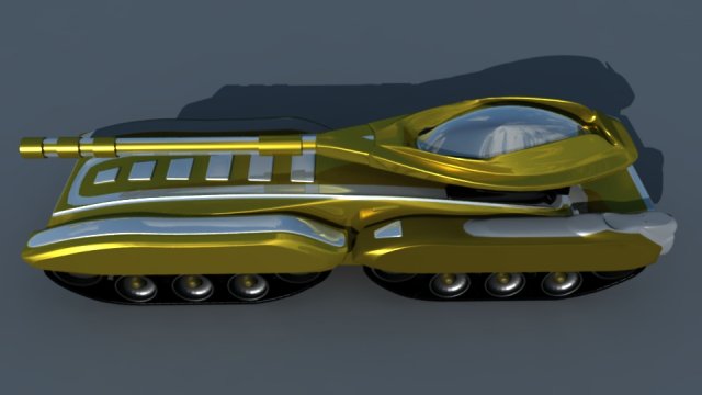artabanus tank Model 3D .c4d .max .obj .3ds .fbx .stl .blend 