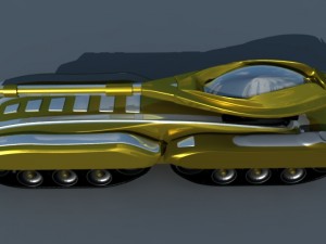 artabanus tank 3D Model