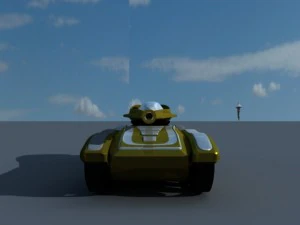 artabanus tank 3D Model