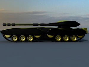 artabanus tank Model 3D