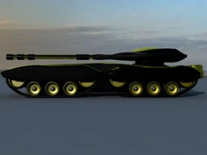 artabanus tank 3D Model