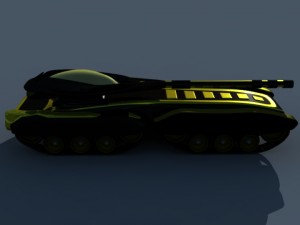 artabanus tank Model 3D