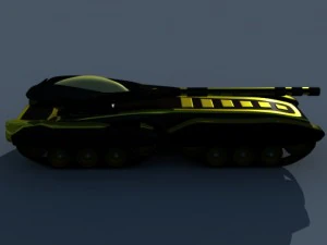 artabanus tank 3D Model