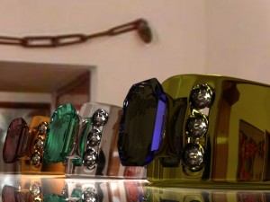 emerald ring 3D मॉडल