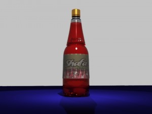 juice bottle 3D Модель