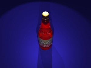 juice bottle 3D Модель